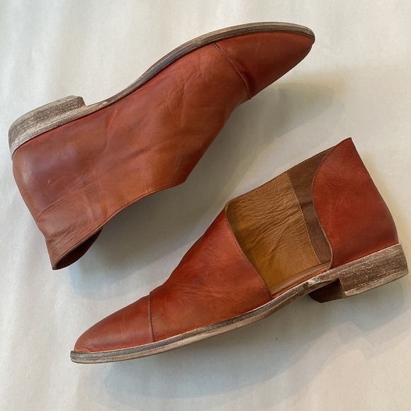 Free People Royale Flat in Whiskey **FITS LIKE 37/6.5*** but listed as size 39/9 - Picture 11 of 12